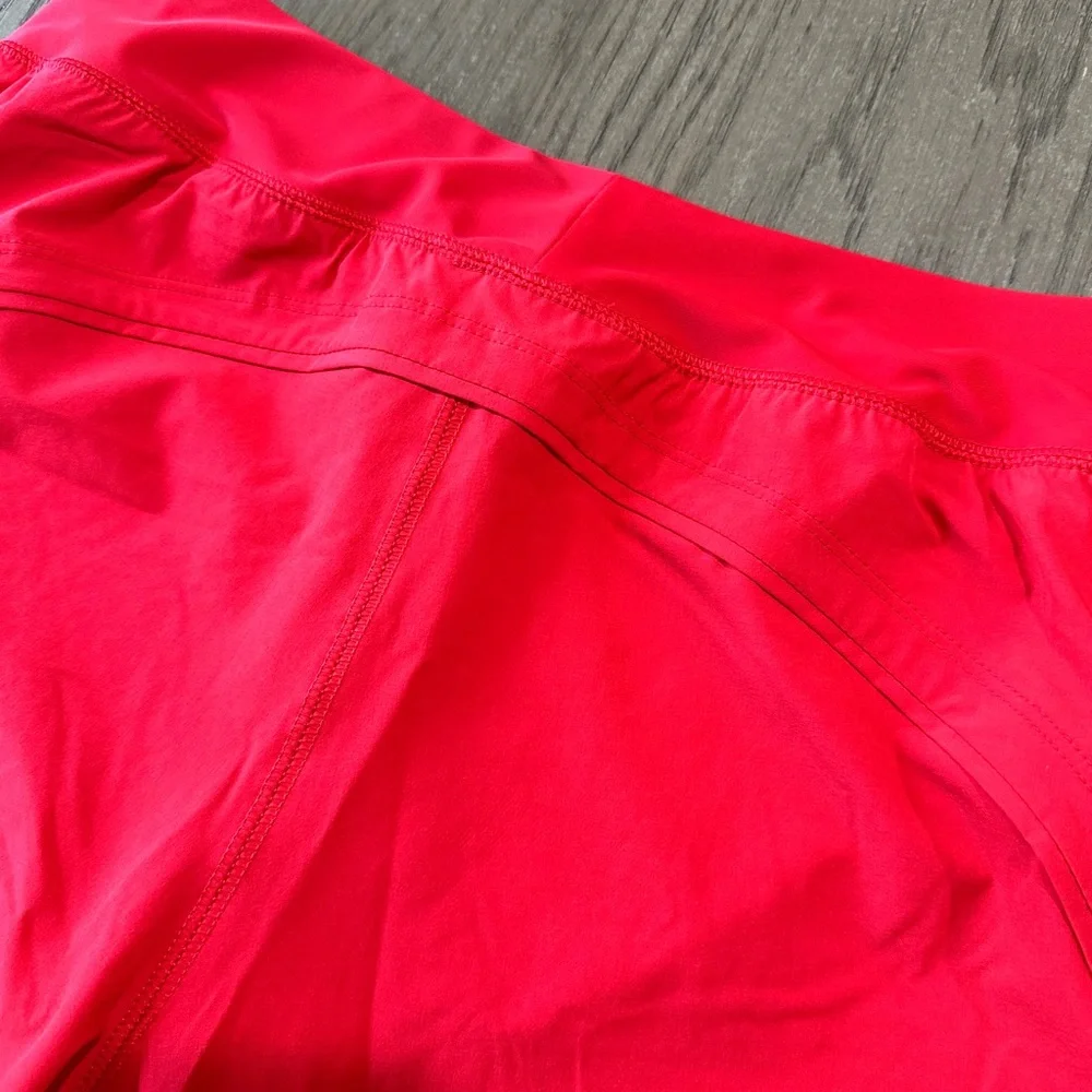 Lands’ End Red Bermuda Shorts Quick Dry/Swim Size 8 - Picture 7 of 10
